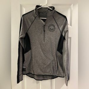 Women’s Willie G Harley Davidson 3/4 zip dri fit top